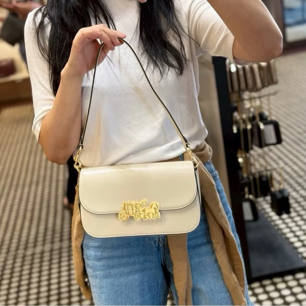 NWT！COACH Harper Shoulder Bag（CCE65）holiday gift - Picture 6 of 11